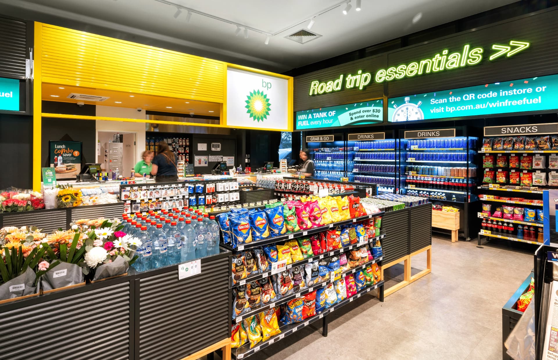 BP convenience store fitout completed by Arden